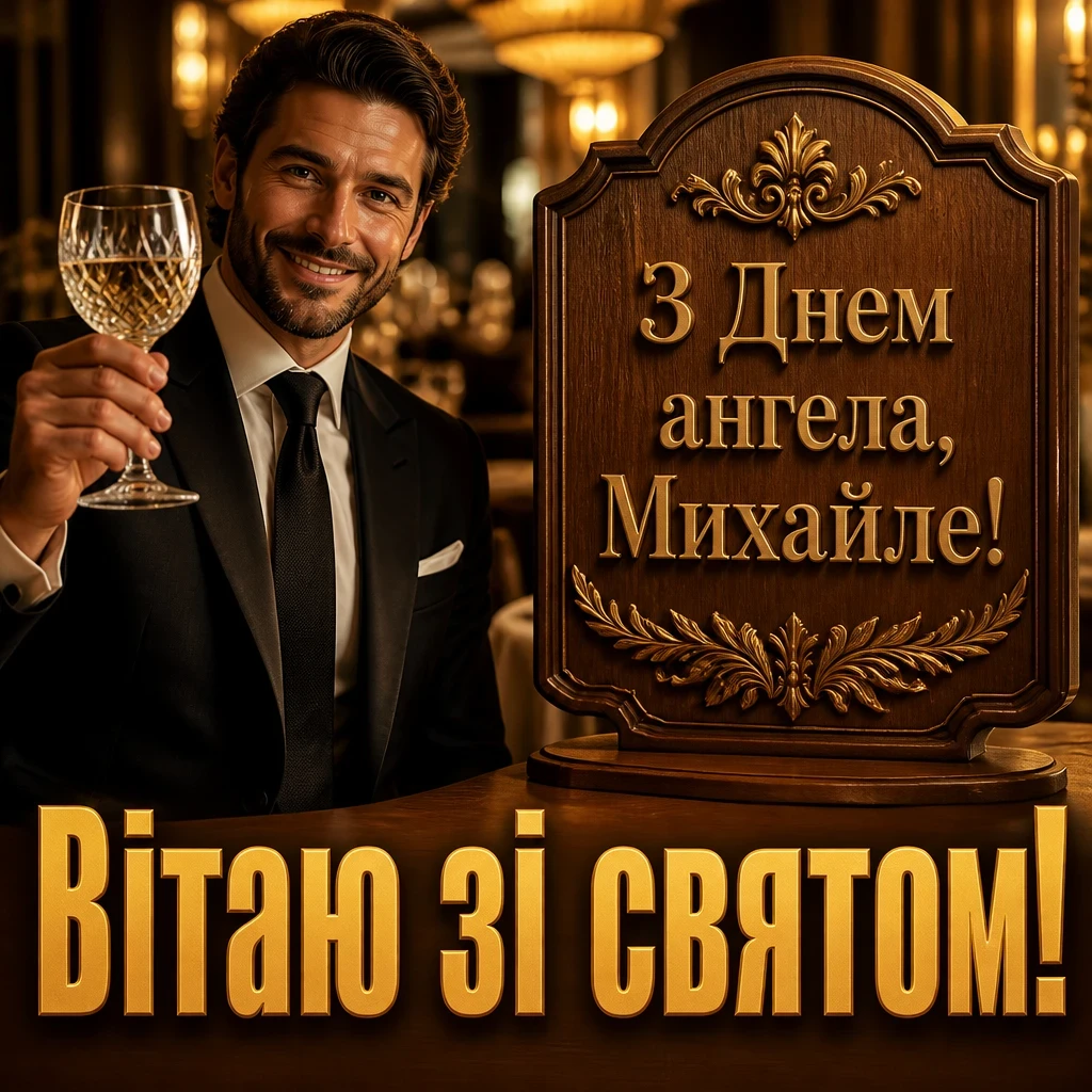 з днем ангела михайла