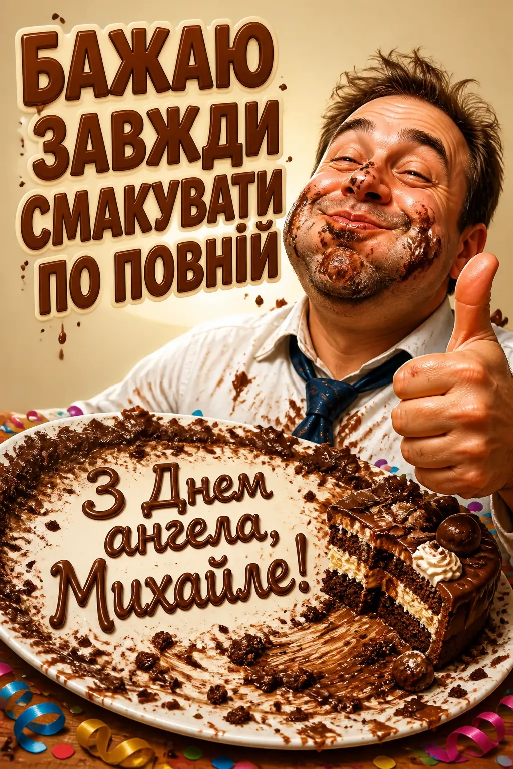 з днем ангела михайла