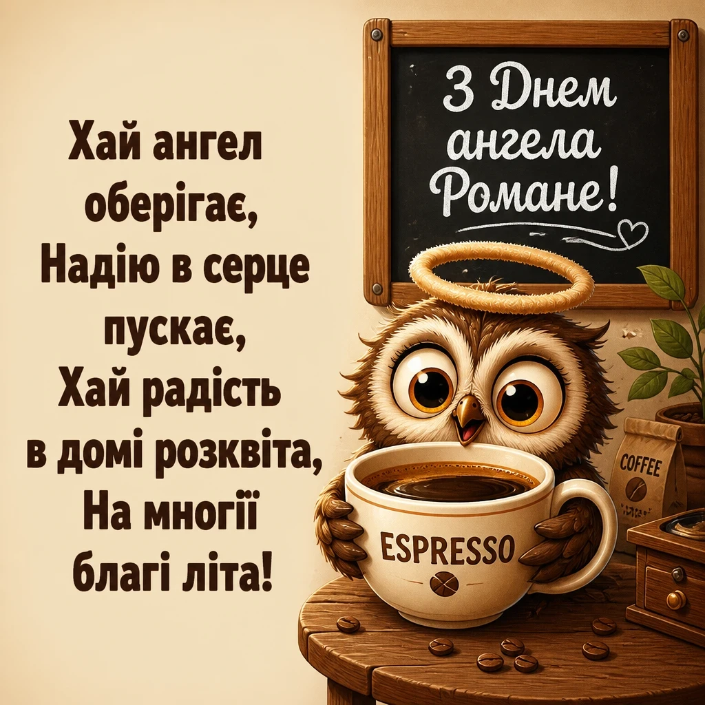 з днем ангела романа