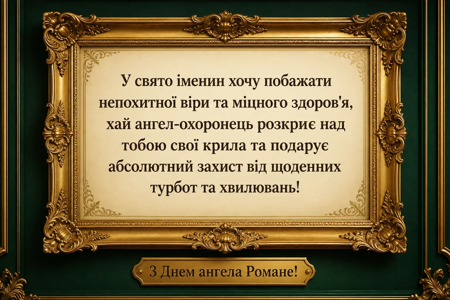 з днем ангела романа