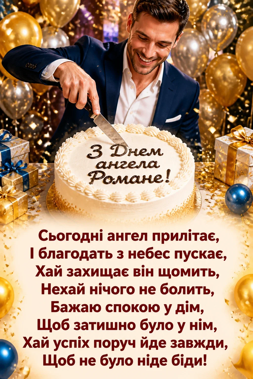 з днем ангела романа
