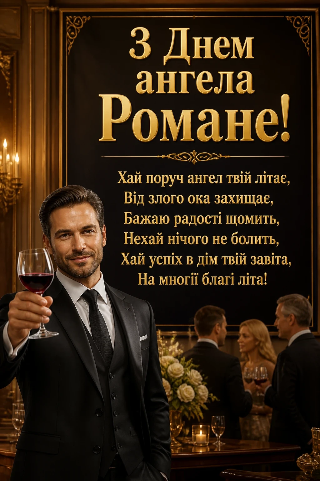 з днем ангела романа