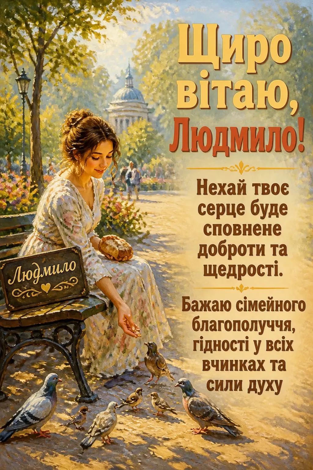день ангела людмили