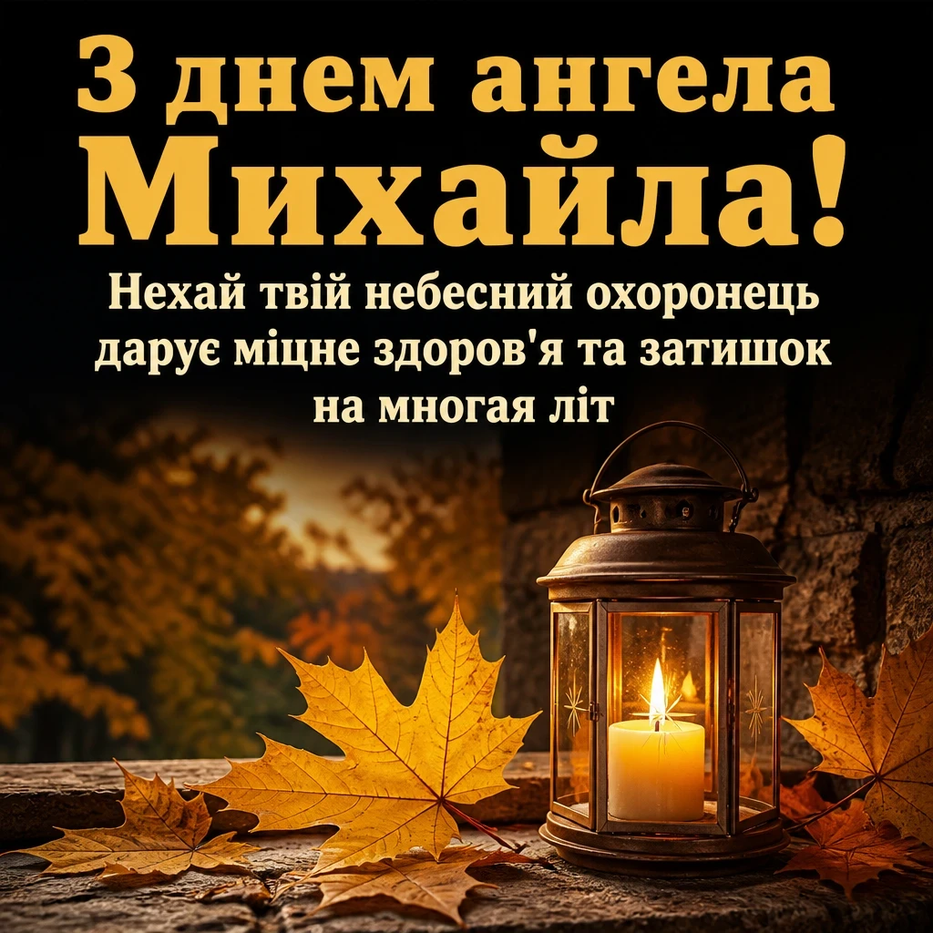 привітання з днем ангела михайла