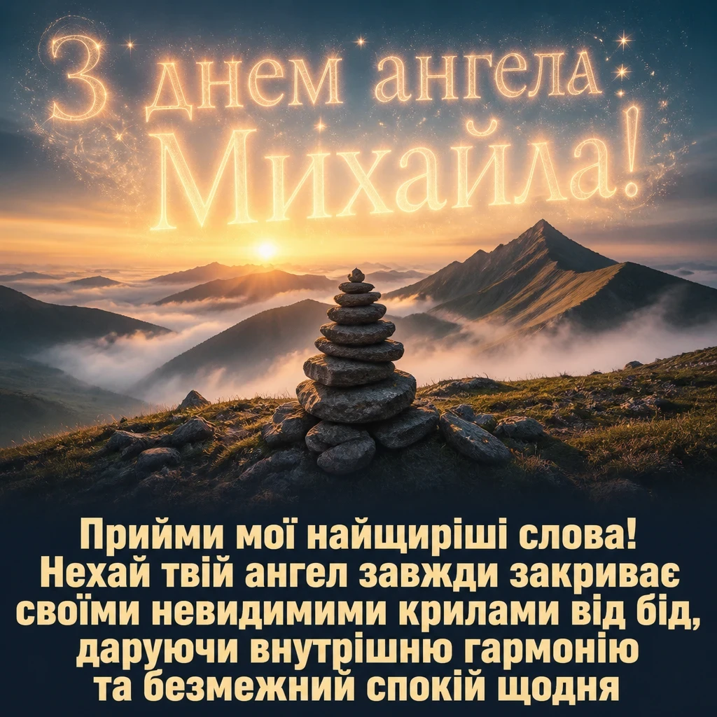 привітання з днем ангела михайла