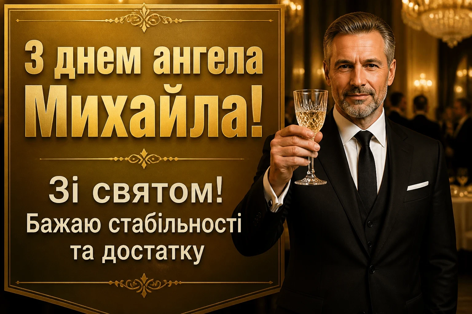 привітання з днем ангела михайла