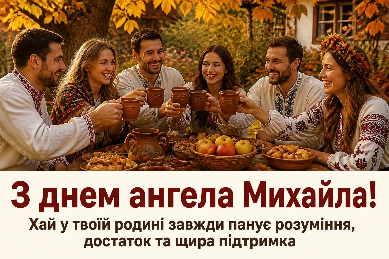 привітання з днем ангела михайла