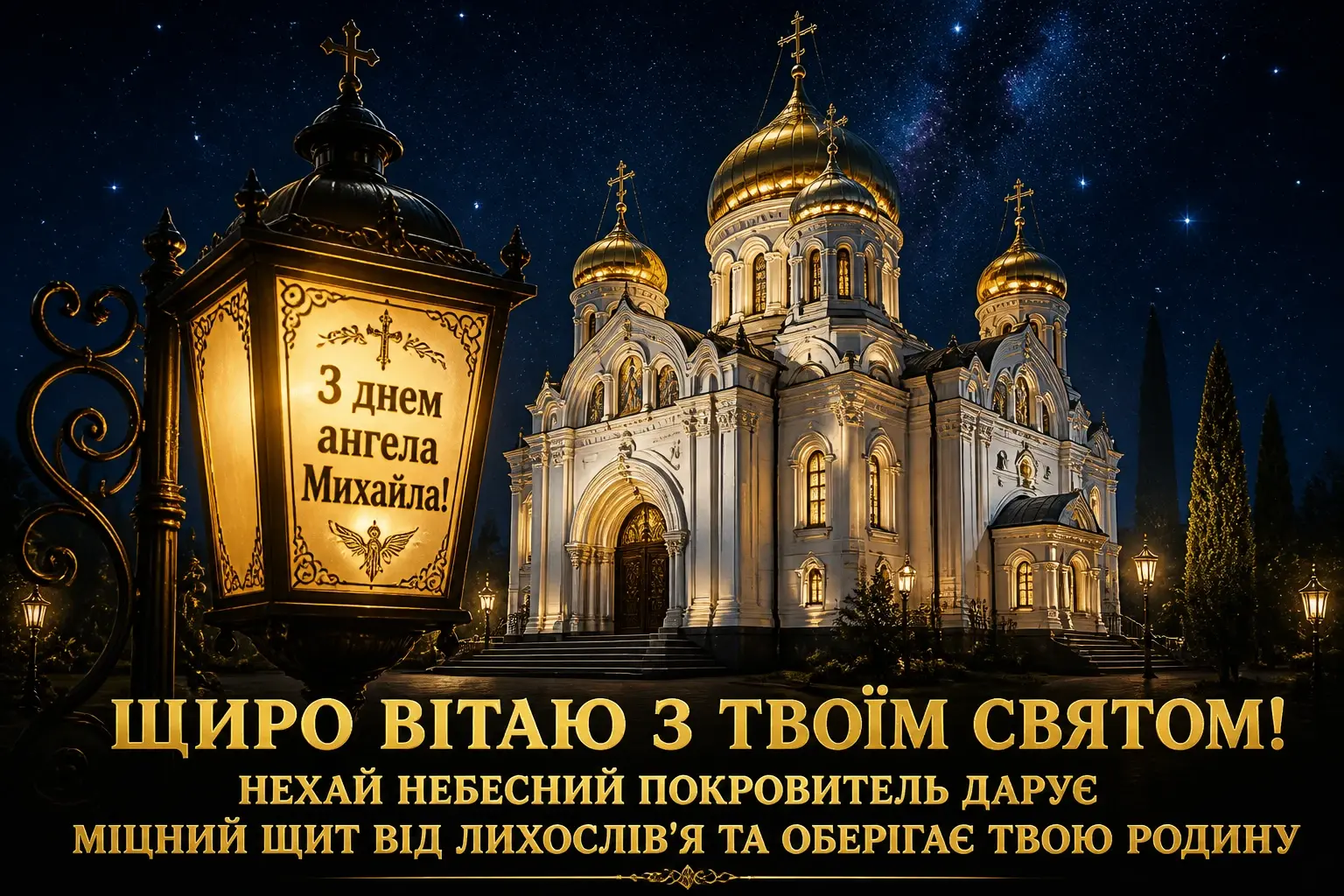 привітання з днем ангела михайла