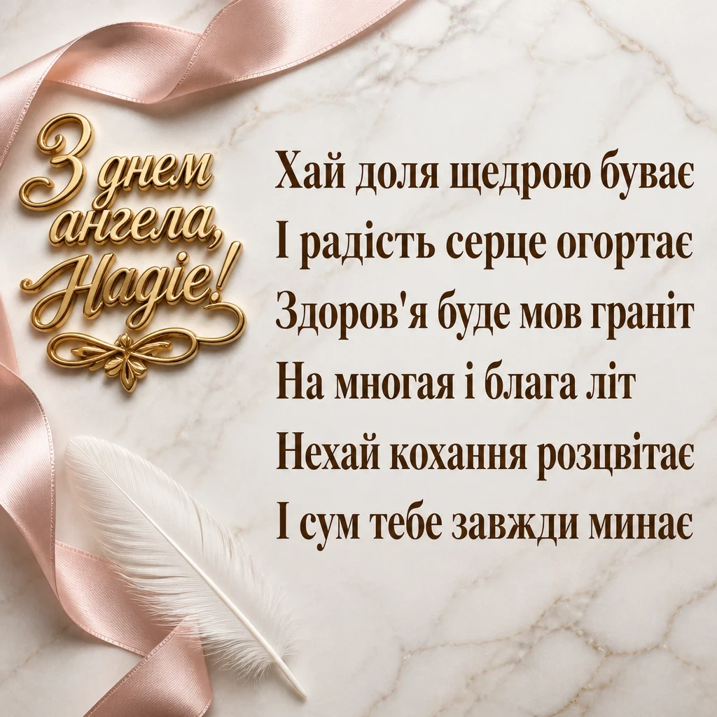 з днем ангела надії з днем ангела надії